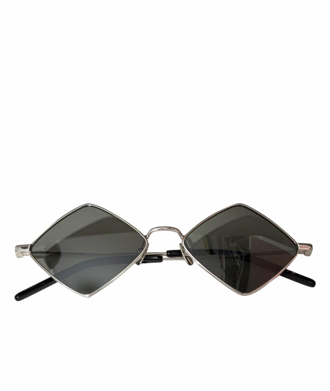 SAINT LAURENT Металлические солнцезащитные очки, фото 1