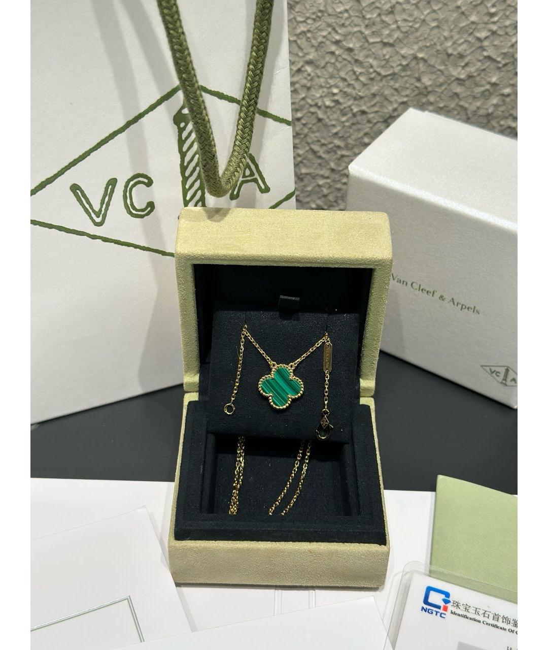 VAN CLEEF & ARPELS Золотое колье из желтого золота, фото 8