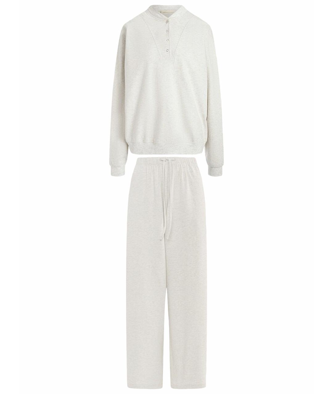 12 STOREEZ Серый хлопковый спортивные костюмы, фото 1