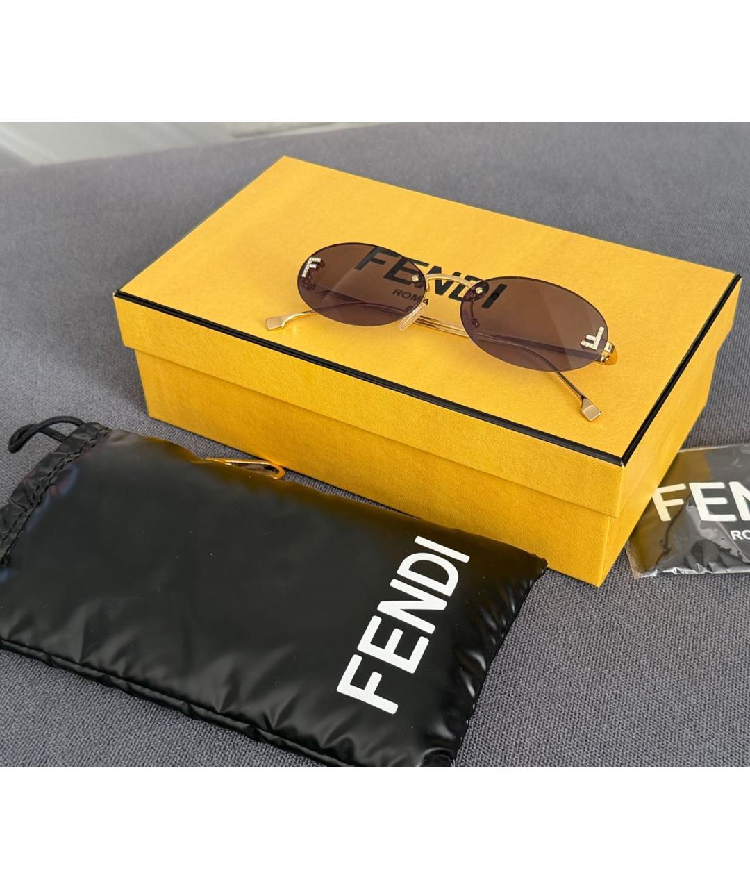 FENDI Солнцезащитные очки, фото 7