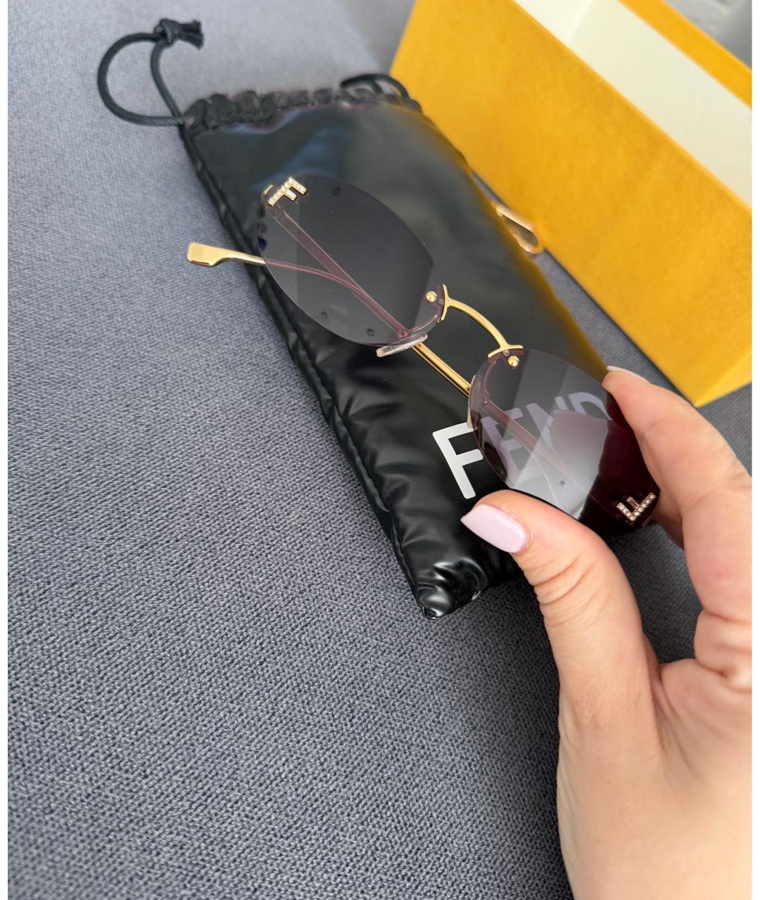 FENDI Солнцезащитные очки, фото 4