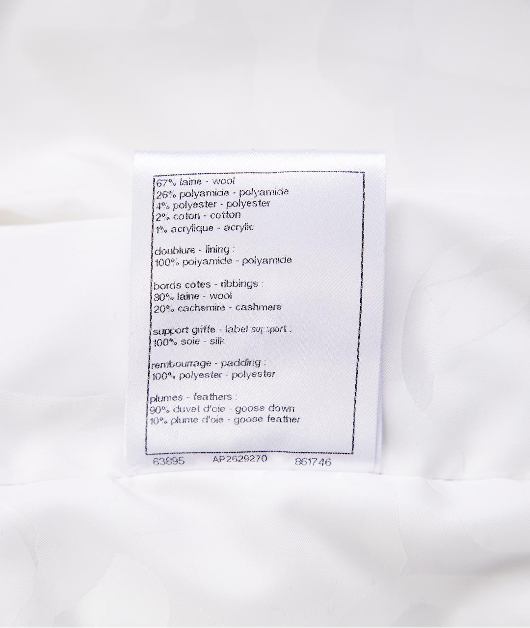 CHANEL Коричневая шерстяная куртка, фото 6