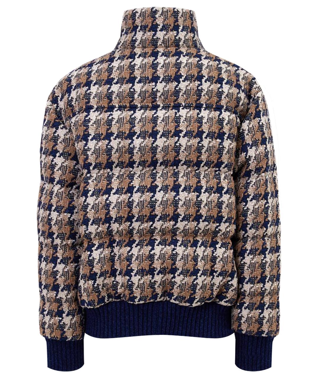 CHANEL Коричневая шерстяная куртка, фото 12