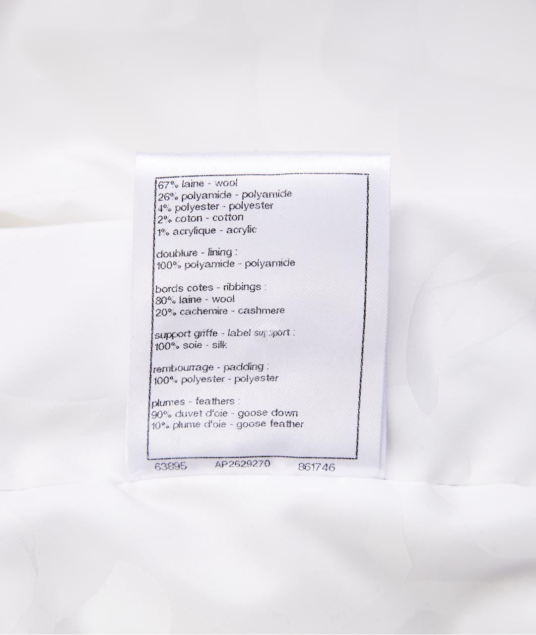 CHANEL Коричневая шерстяная куртка, фото 8