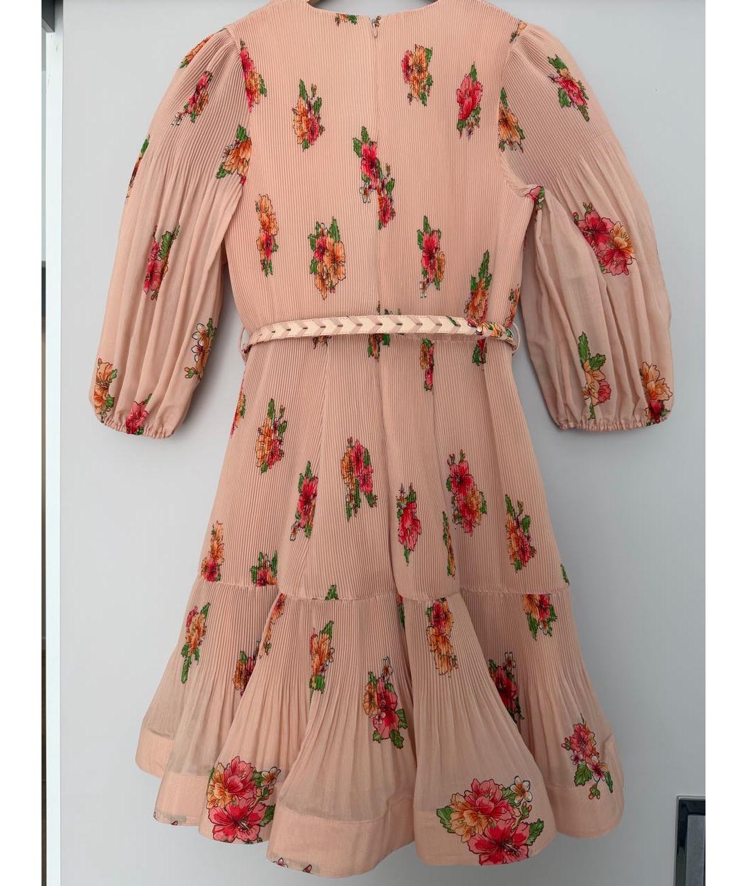 ZIMMERMANN Мульти полиэстеровое коктейльное платье, фото 2