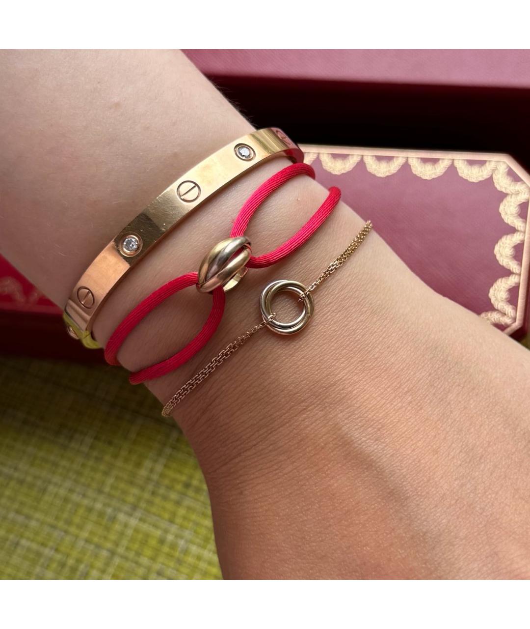 CARTIER Золотой браслет из желтого золота, фото 6