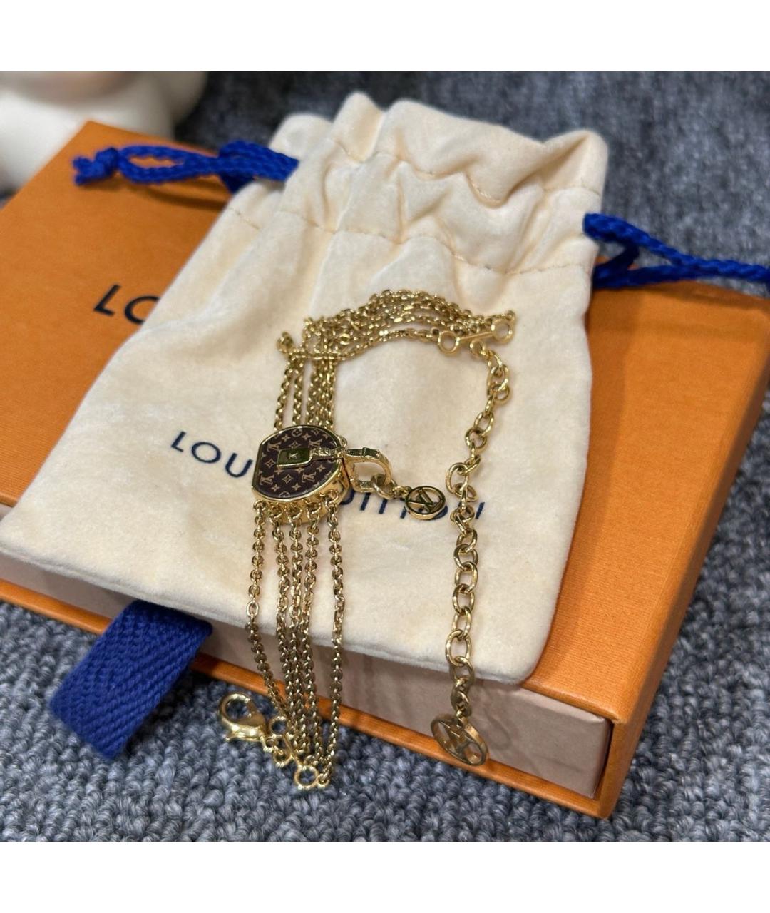 LOUIS VUITTON Золотой браслет, фото 4