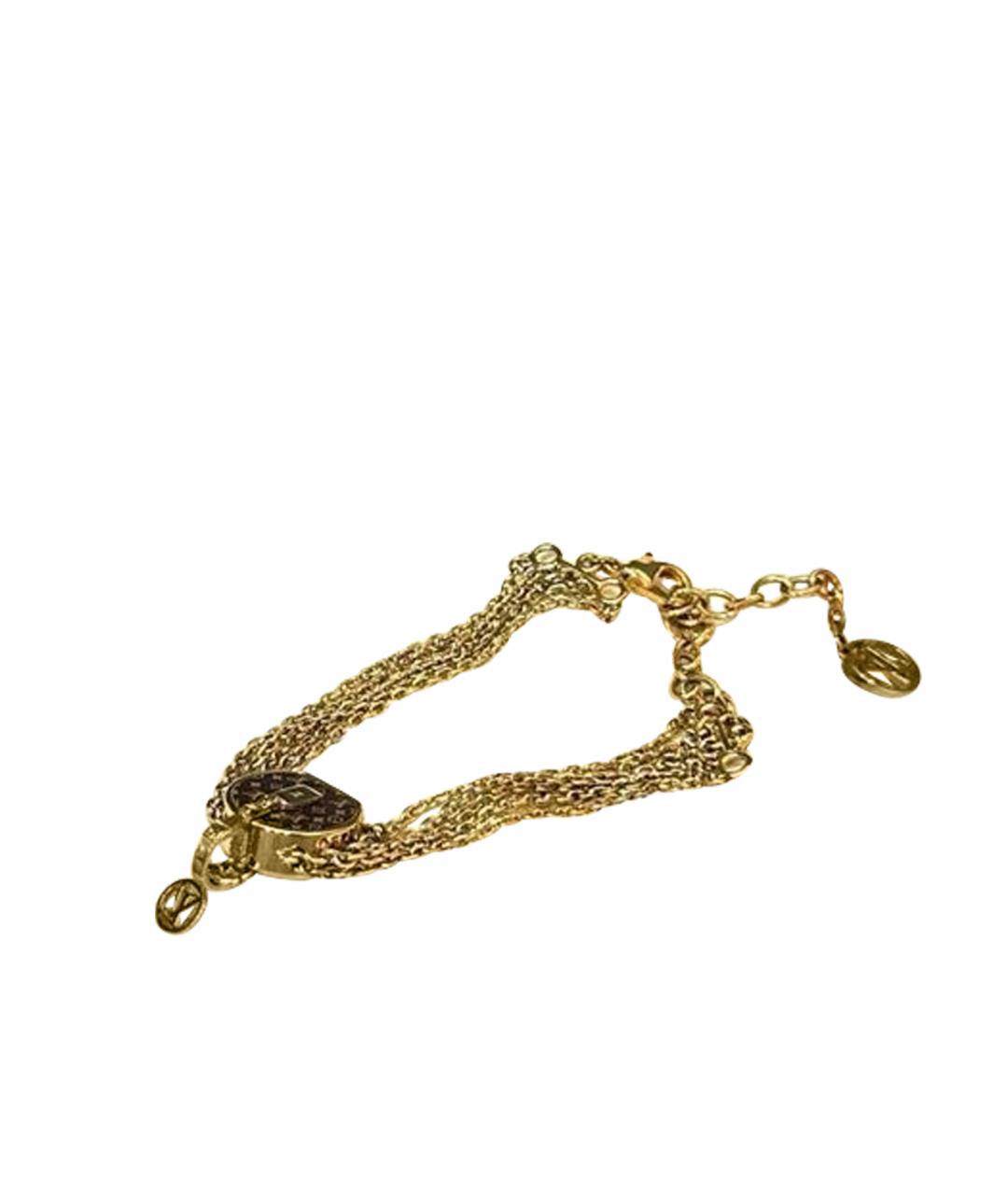 LOUIS VUITTON Золотой браслет, фото 1