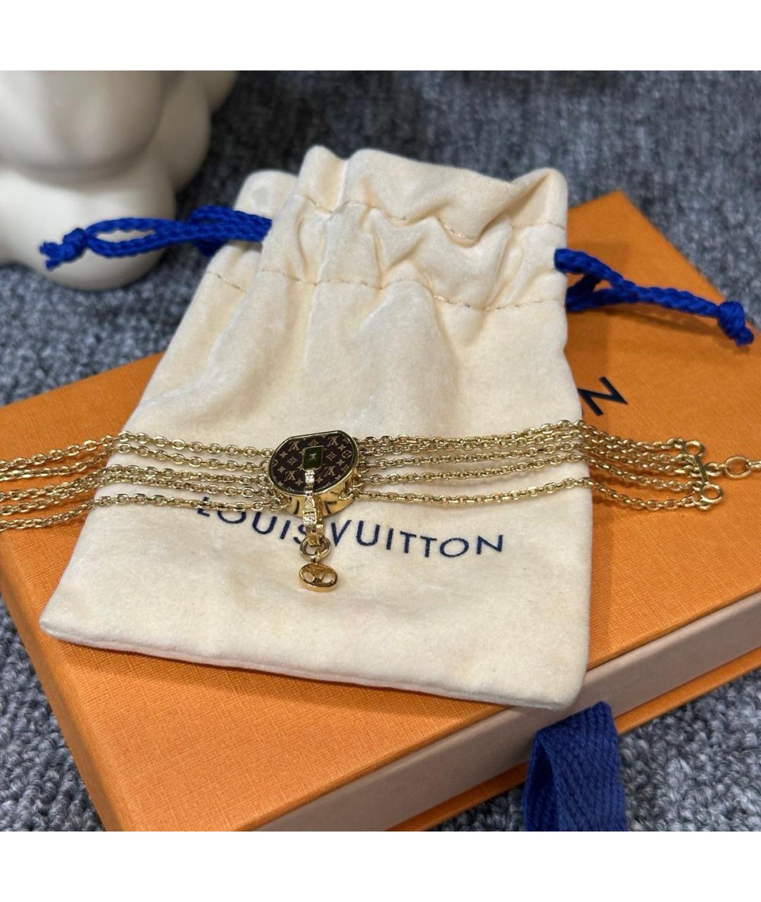 LOUIS VUITTON Золотой браслет, фото 2