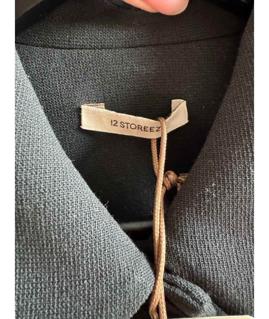 12 STOREEZ Черное полиэстеровое коктейльное платье, фото 3