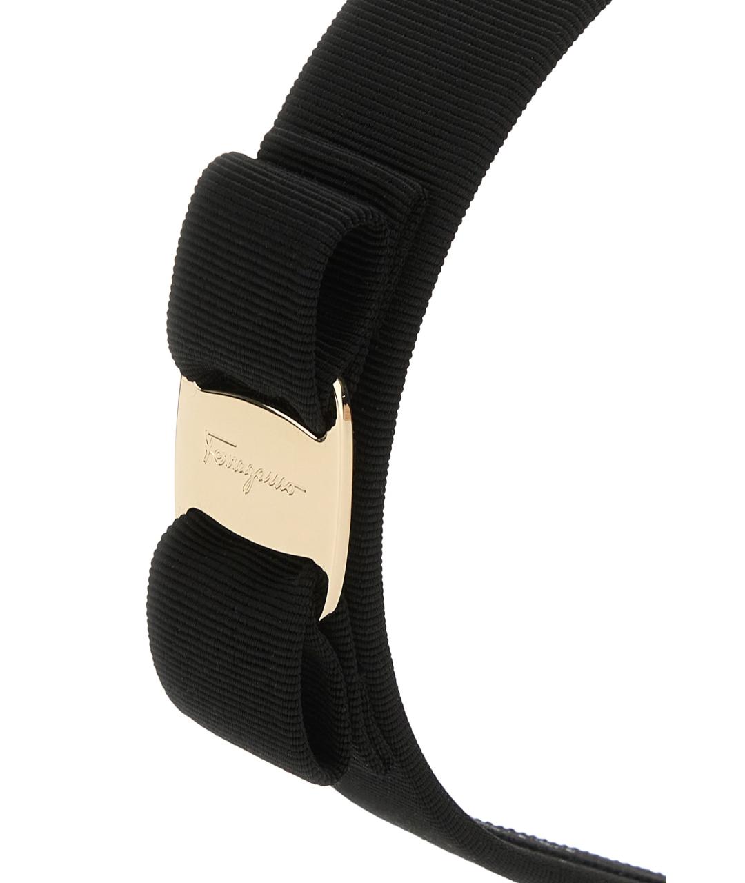 FERRAGAMO Черный ободок, фото 2
