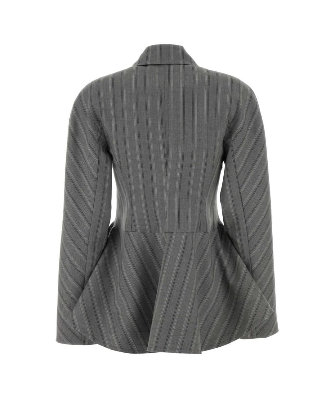 STELLA MCCARTNEY Серый шерстяной жакет/пиджак, фото 2