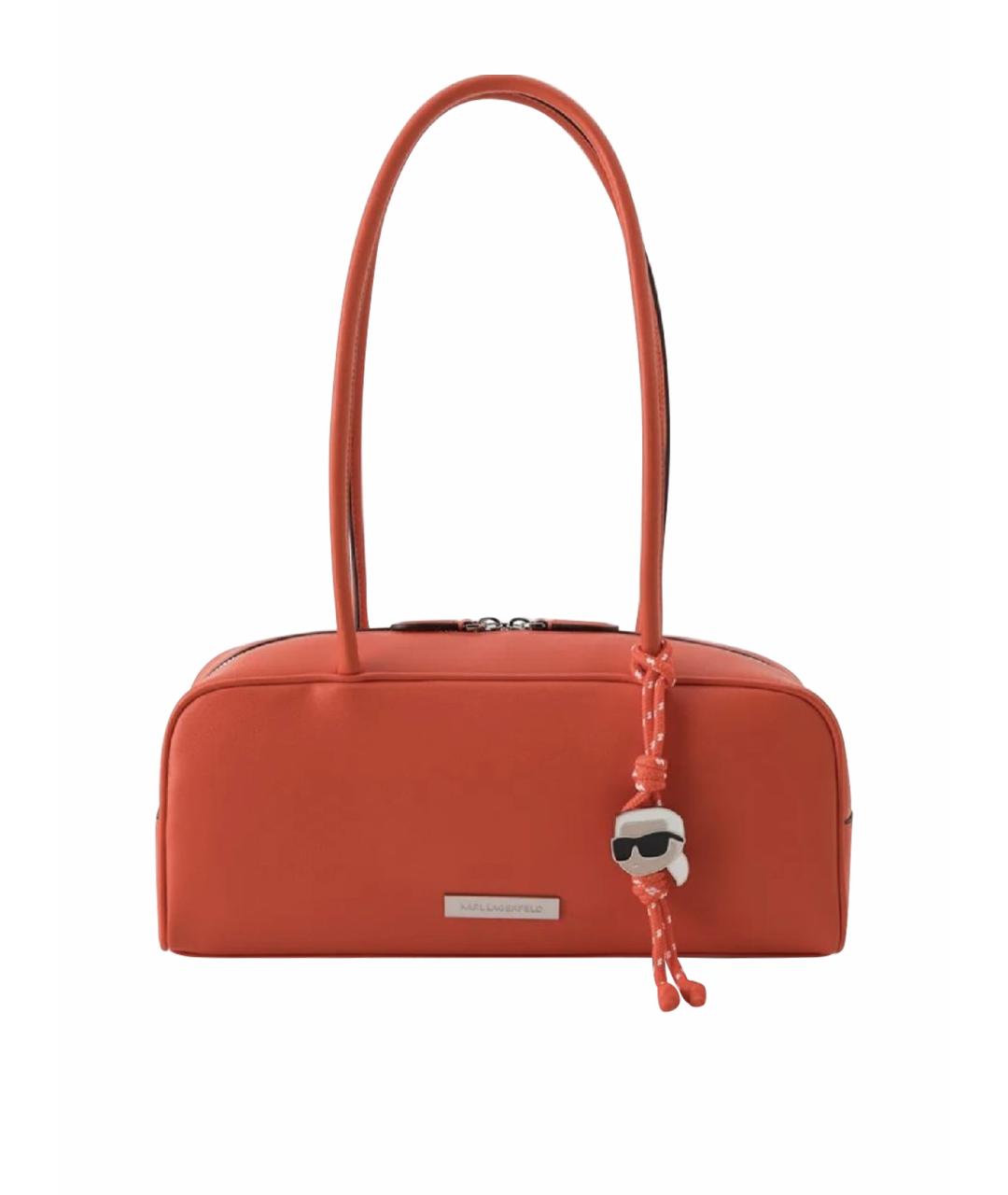 KARL LAGERFELD Красная сумка тоут из искусственной кожи, фото 1