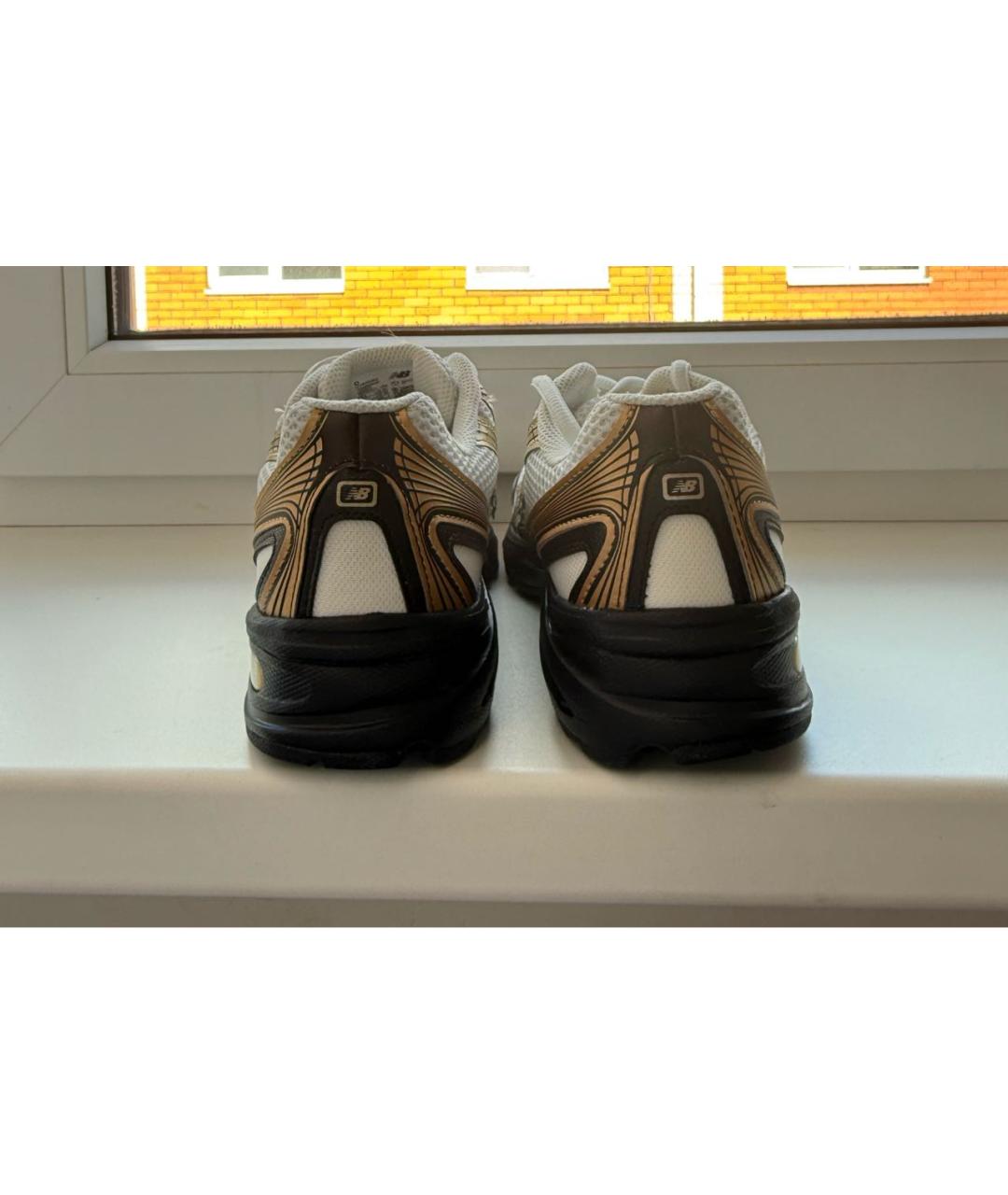 NEW BALANCE Золотые кроссовки, фото 4
