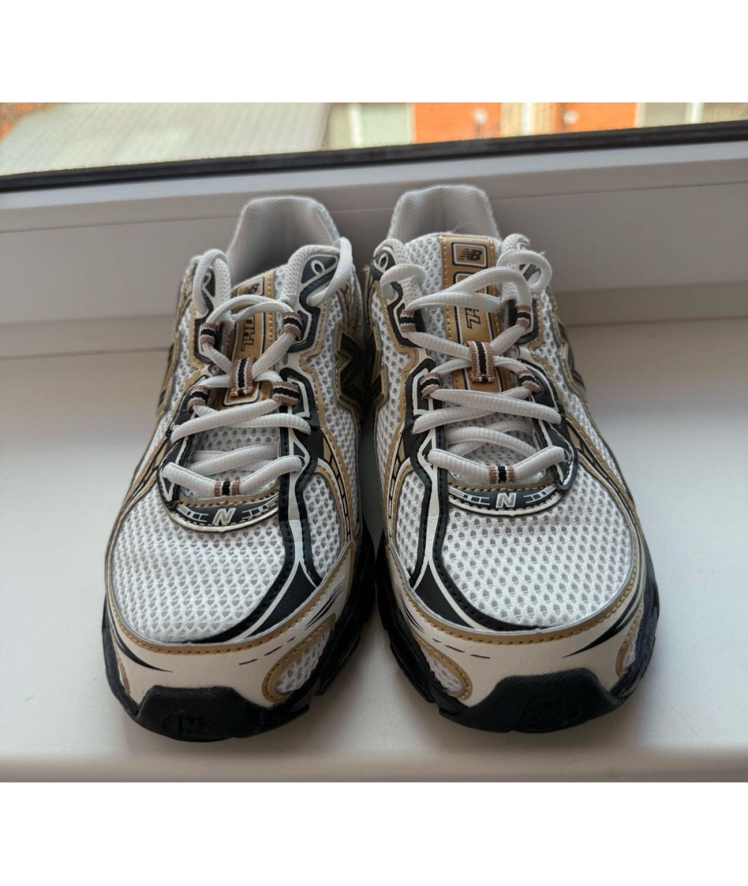 NEW BALANCE Золотые кроссовки, фото 2