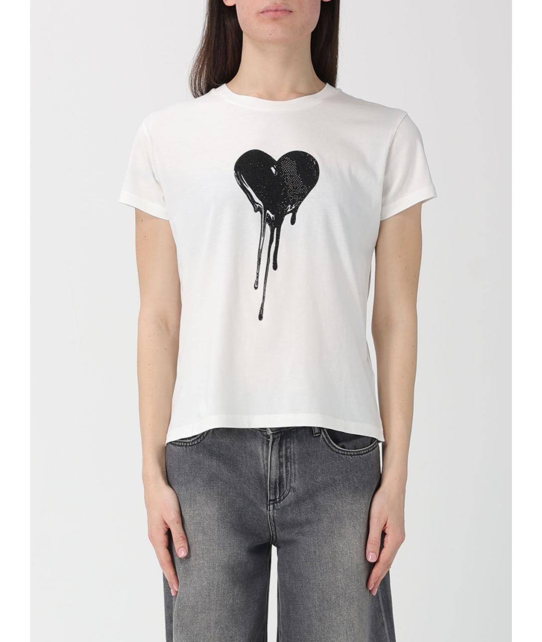 ZADIG & VOLTAIRE Белая хлопковая футболка, фото 4