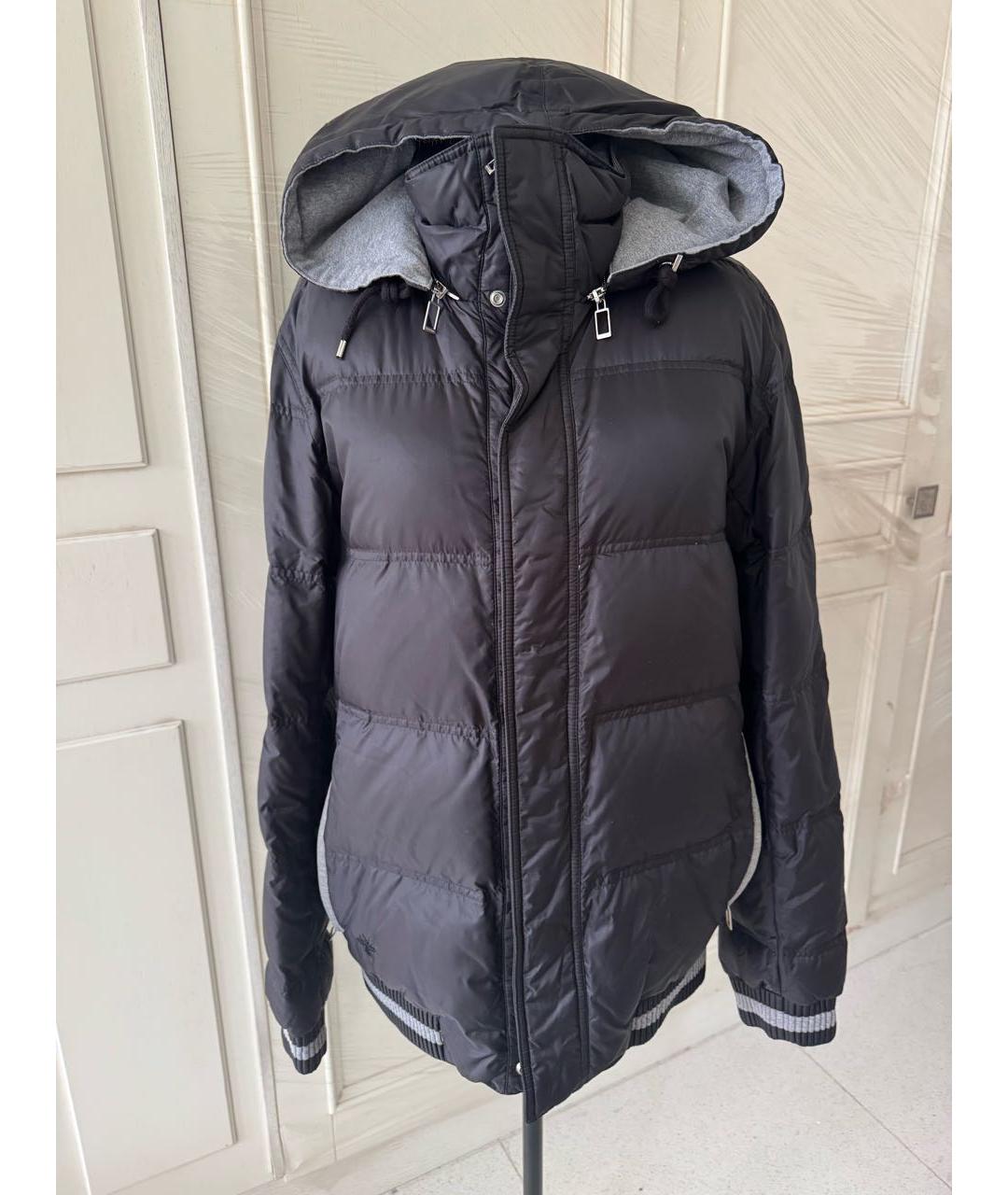 CHRISTIAN DIOR Черная полиамидовая куртка, фото 8