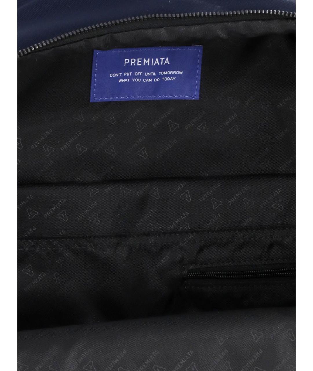 PREMIATA Синий рюкзак, фото 4