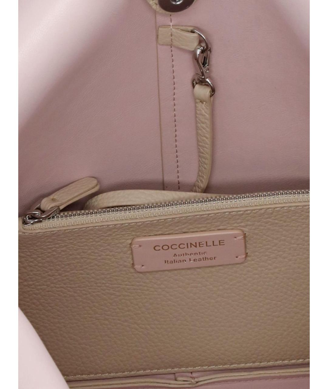 COCCINELLE Бежевая сумка через плечо, фото 5