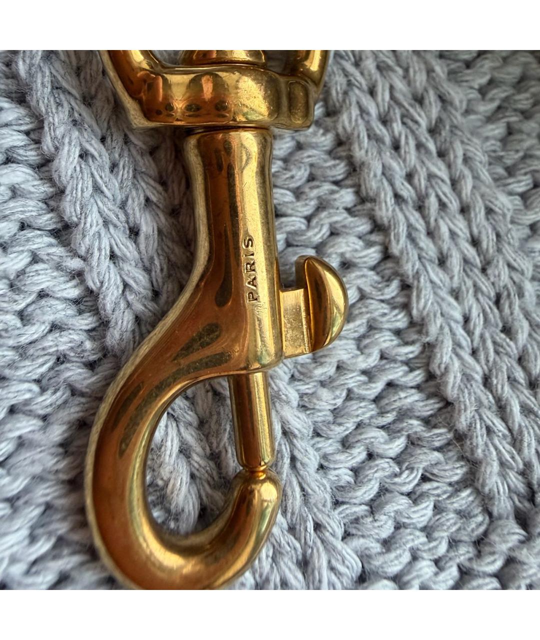 SAINT LAURENT Бежевая ключница, фото 5