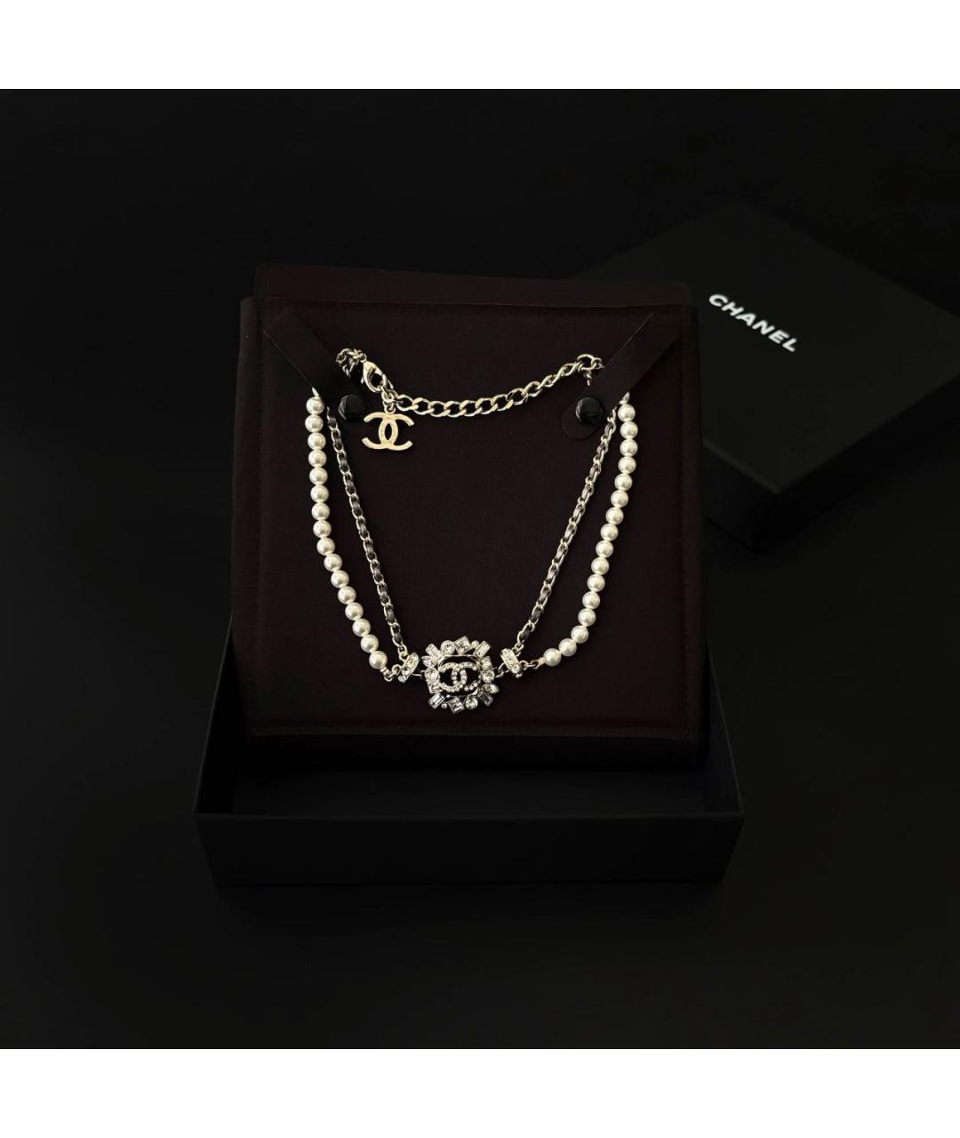 CHANEL Золотое колье, фото 3