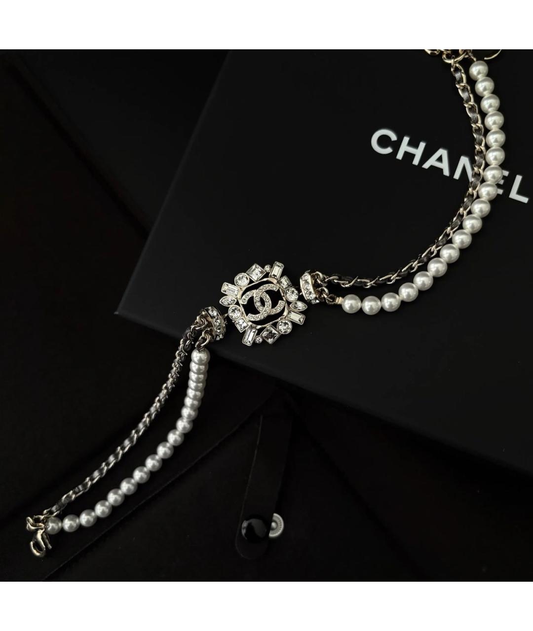 CHANEL Золотое колье, фото 8