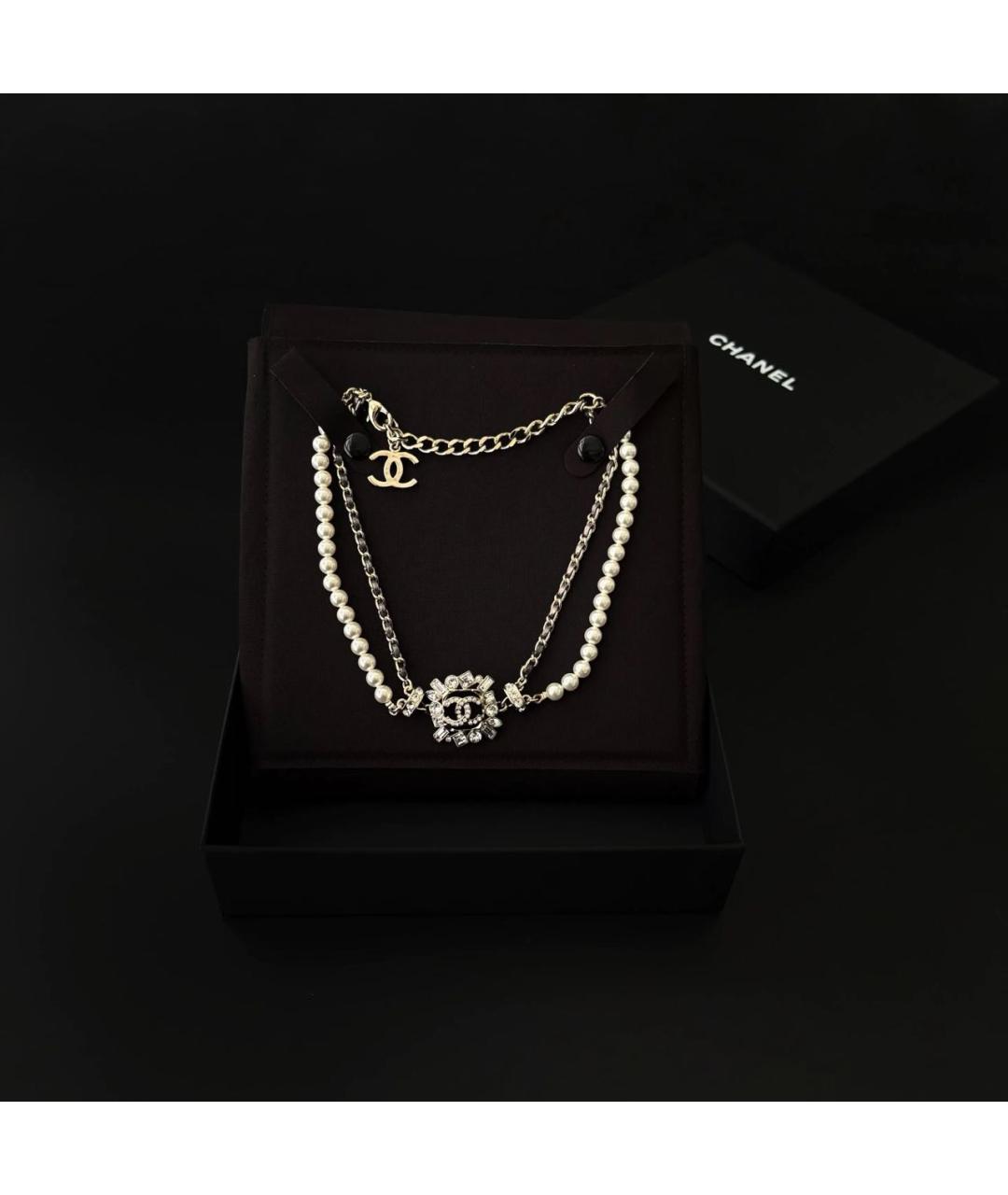 CHANEL Золотое колье, фото 2