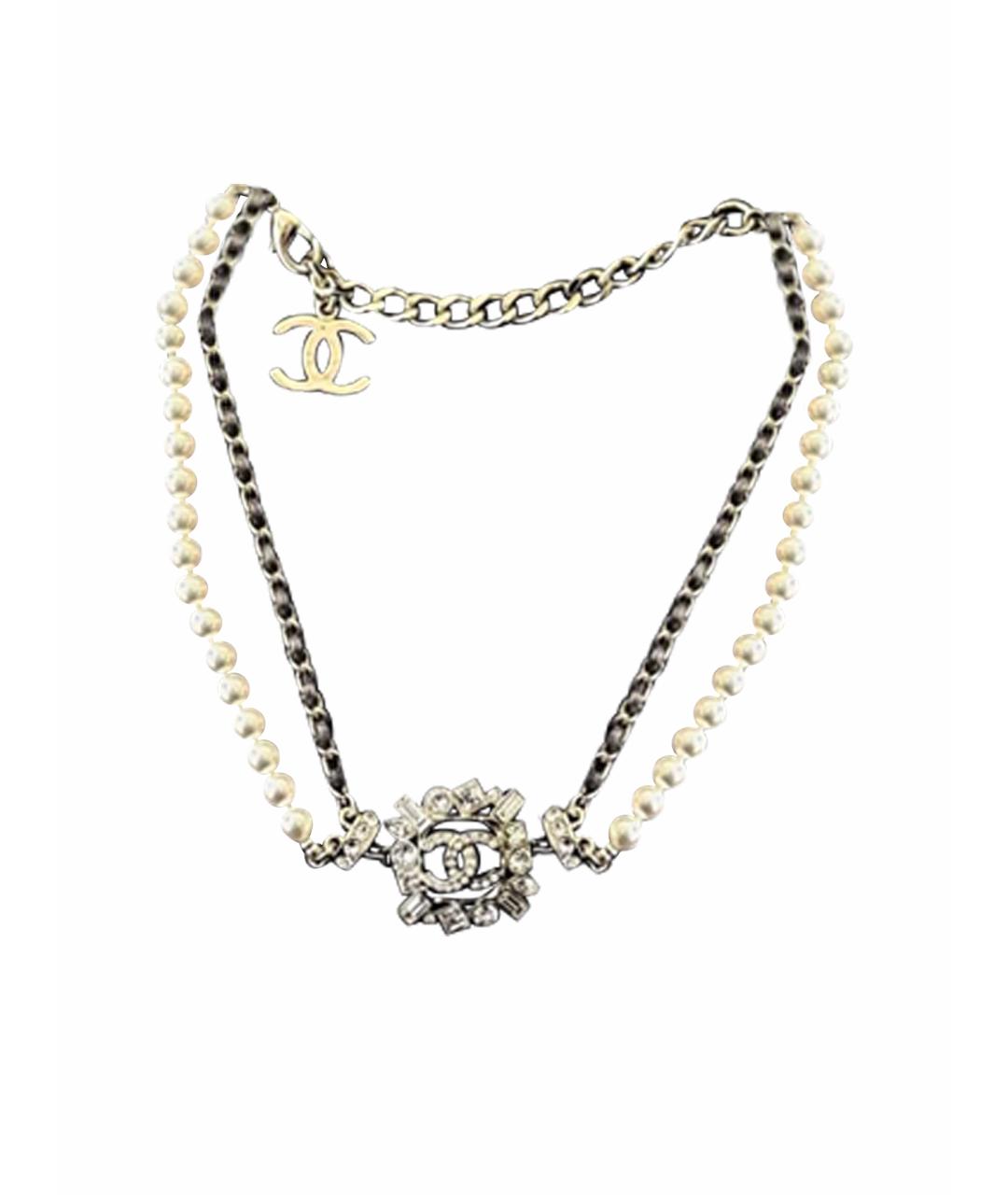 CHANEL Золотое колье, фото 1