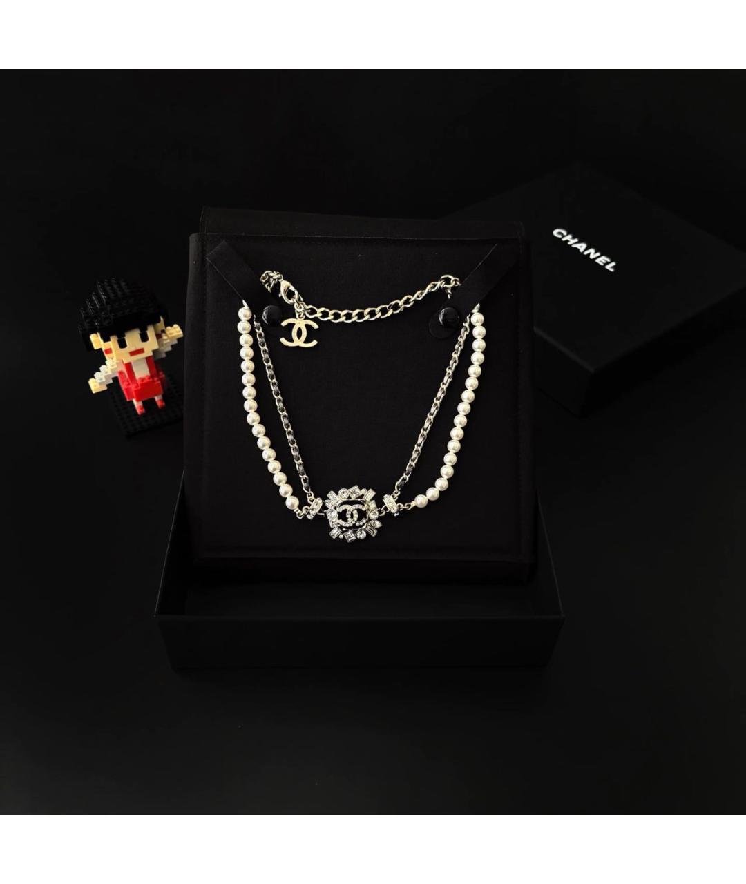 CHANEL Золотое колье, фото 9