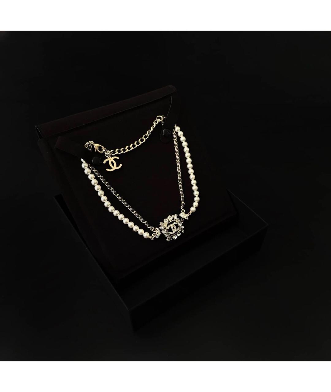 CHANEL Золотое колье, фото 4