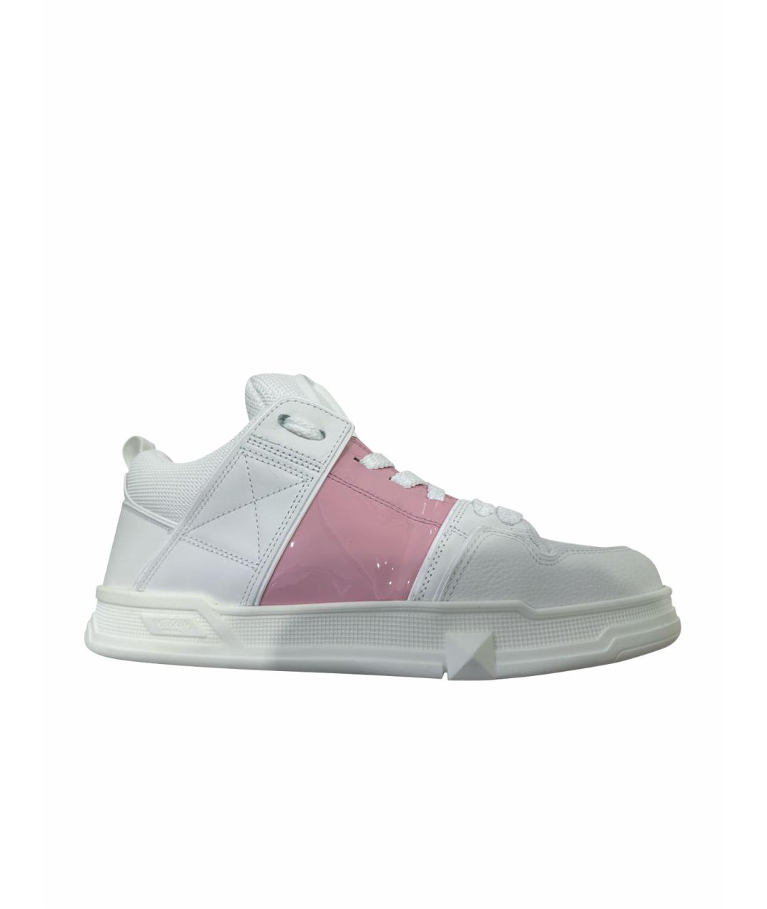 VALENTINO Белые кожаные кеды, фото 1