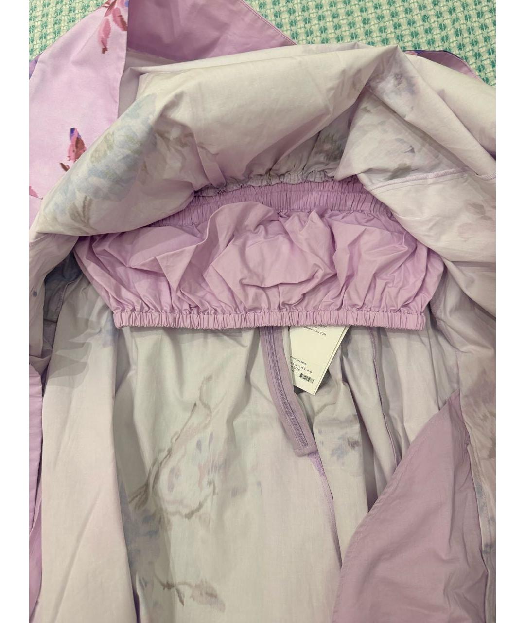 ZIMMERMANN Фиолетовый хлопковый сарафан, фото 4