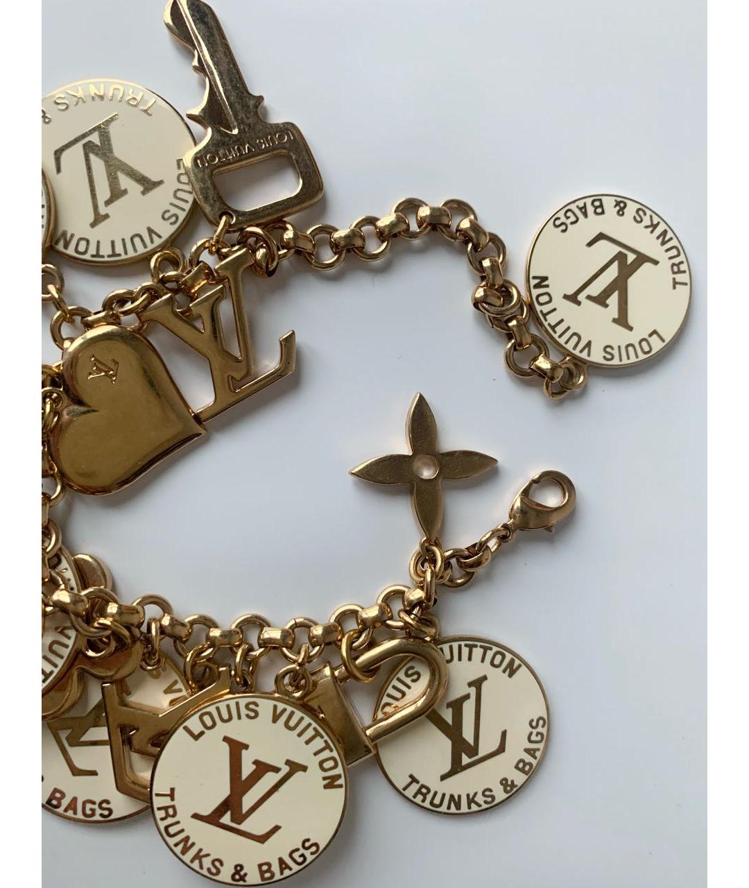 LOUIS VUITTON Желтый браслет, фото 2