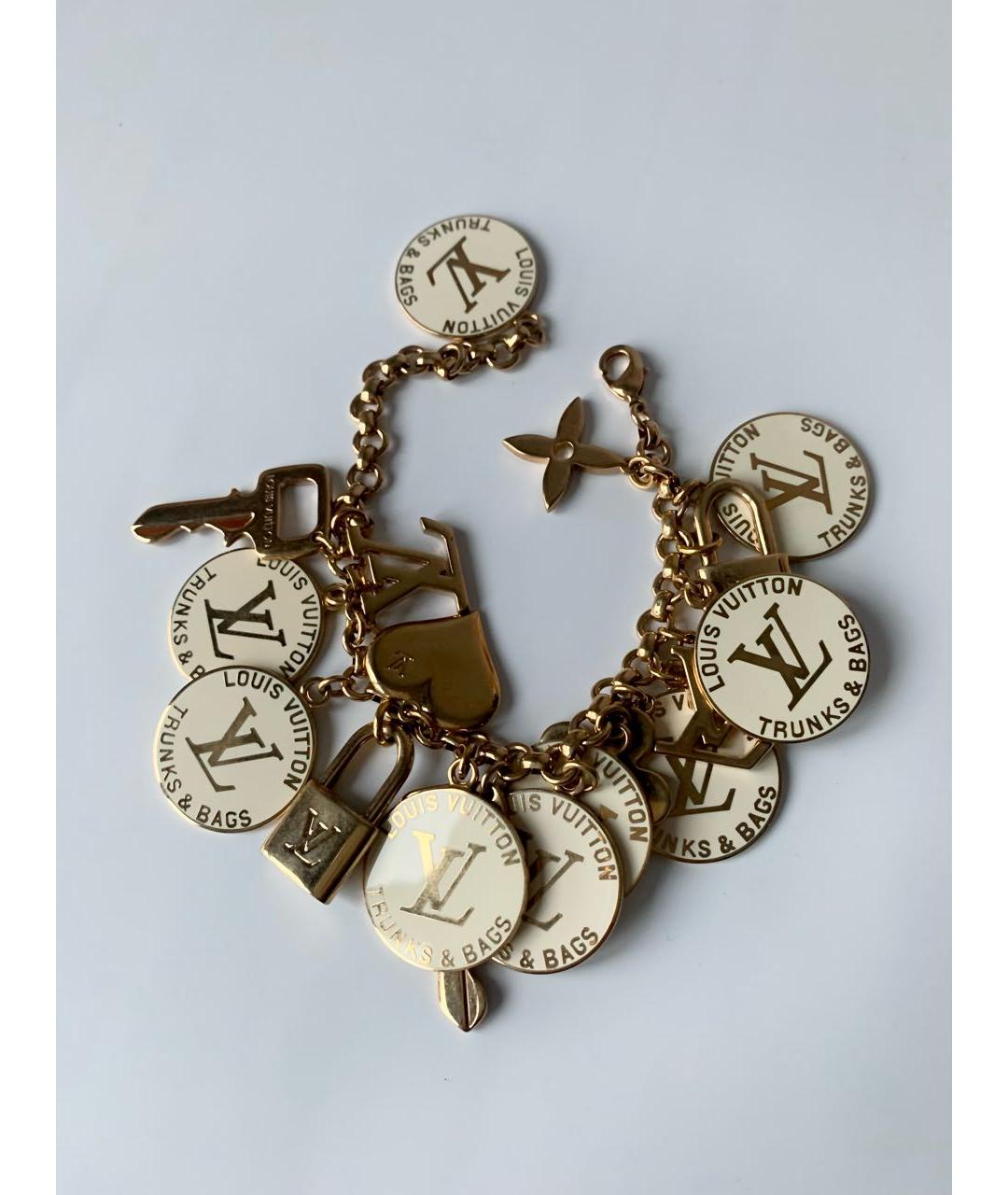 LOUIS VUITTON Желтый браслет, фото 6