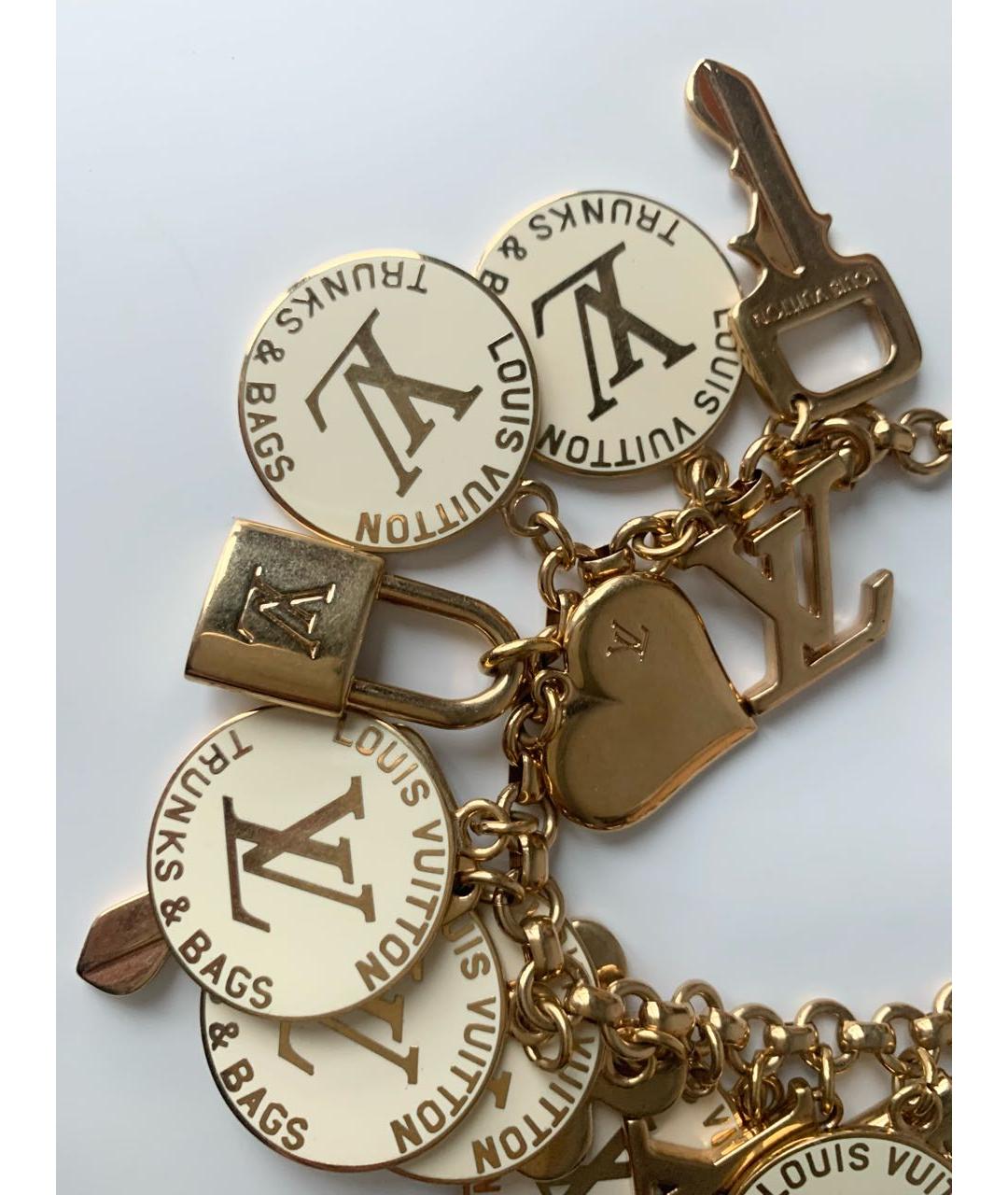 LOUIS VUITTON Желтый браслет, фото 3