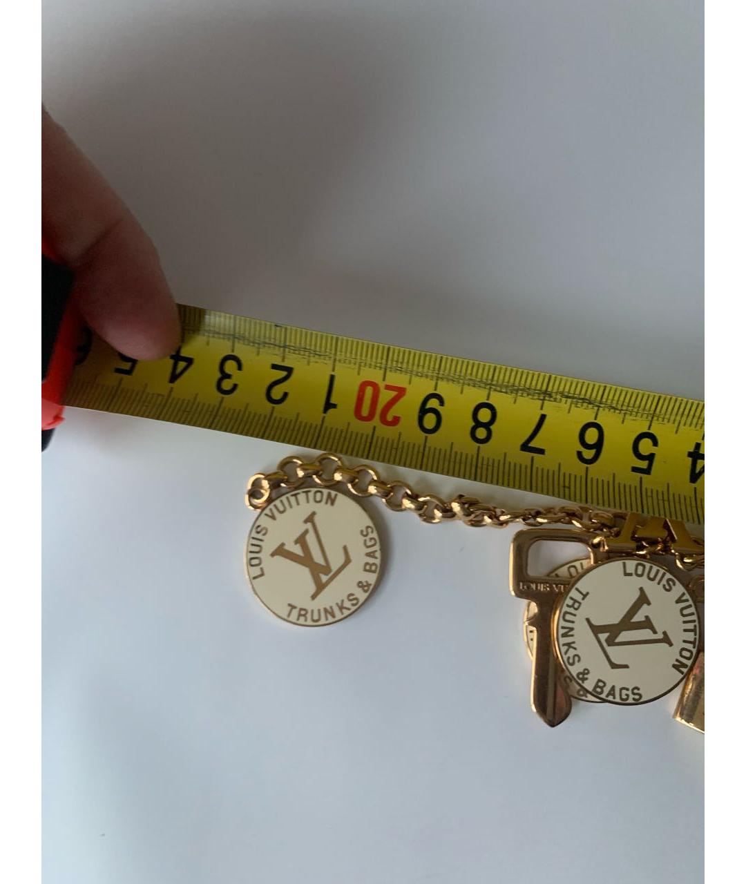 LOUIS VUITTON Желтый браслет, фото 5