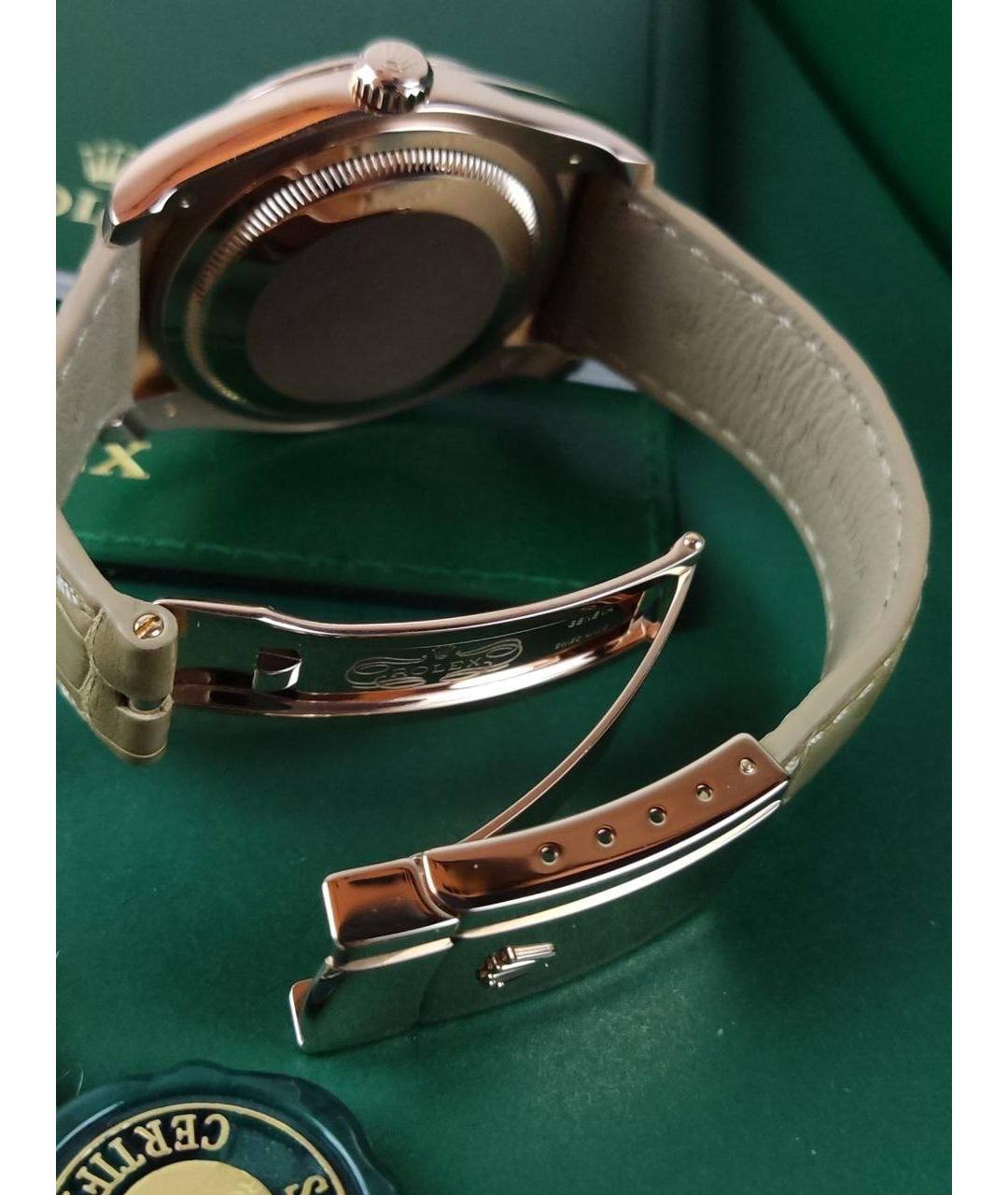 ROLEX Золотые часы из розового золота, фото 7