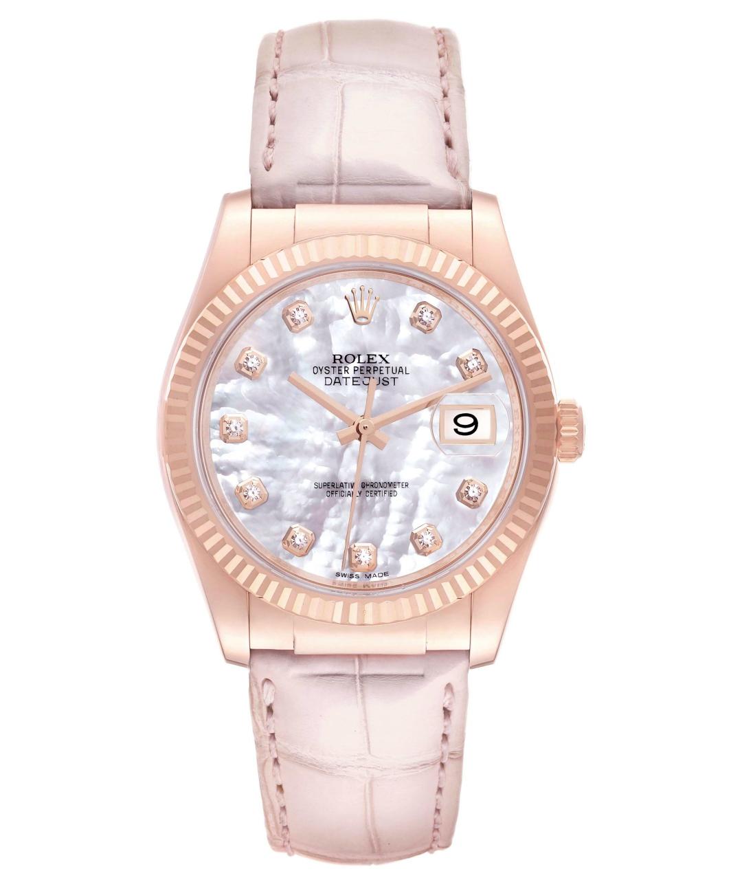 ROLEX Золотые часы из розового золота, фото 8