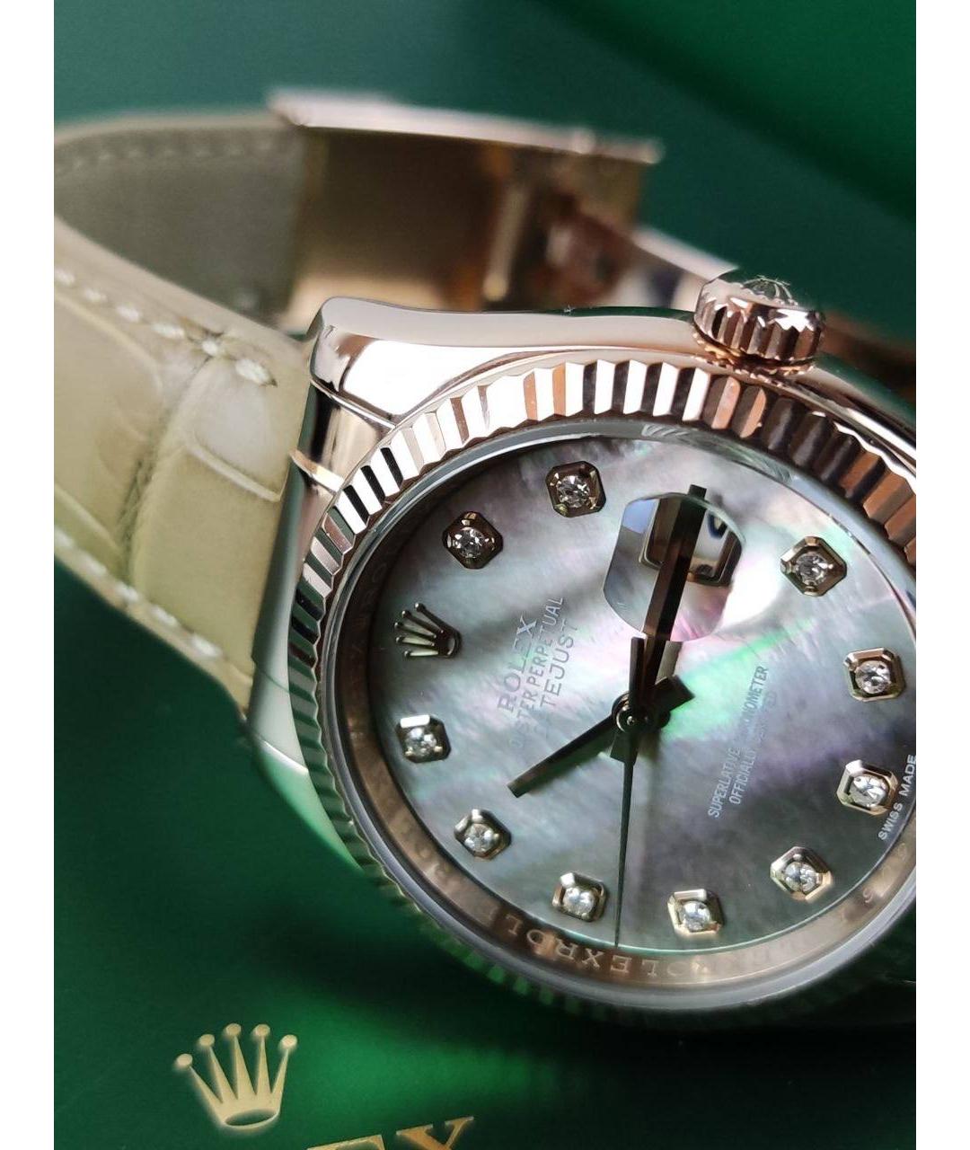 ROLEX Золотые часы из розового золота, фото 5