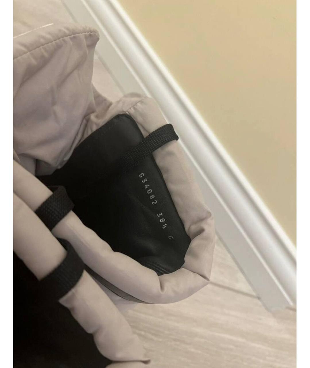 CHANEL Бежевые текстильные ботинки, фото 3