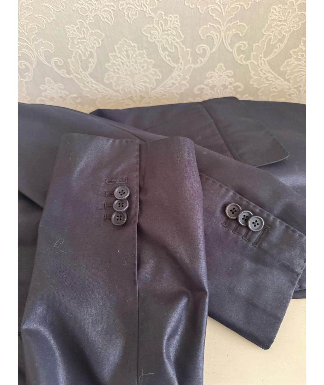 KITON Темно-синий шерстяной пиджак, фото 5