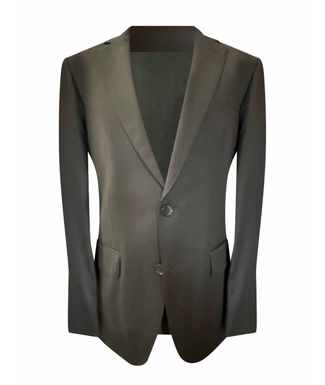 HUGO BOSS Черный классический костюм, фото 1