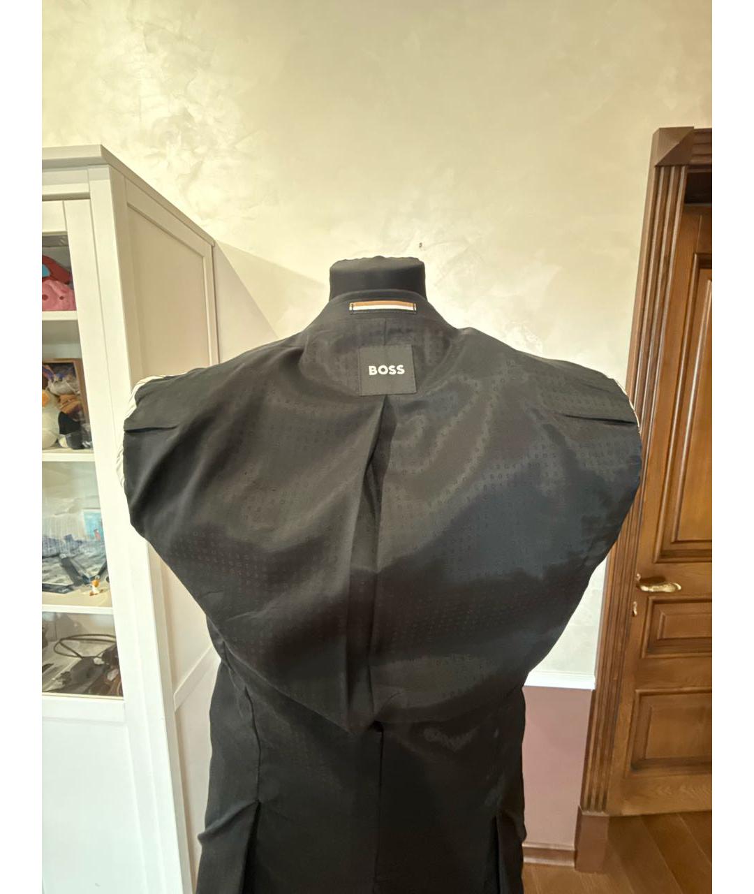 HUGO BOSS Черный классический костюм, фото 2