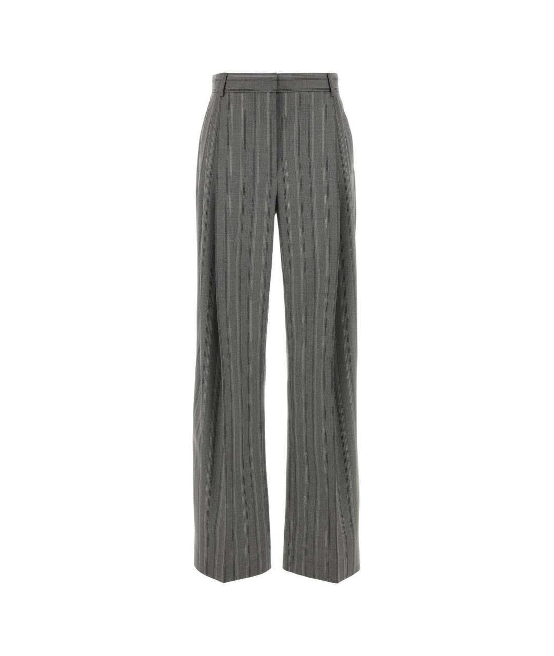 STELLA MCCARTNEY Мульти шерстяные прямые брюки, фото 1