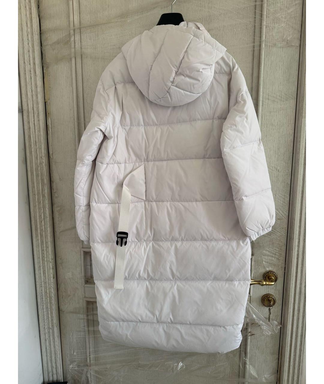 PRADA Белый полиамидовый пуховик, фото 2