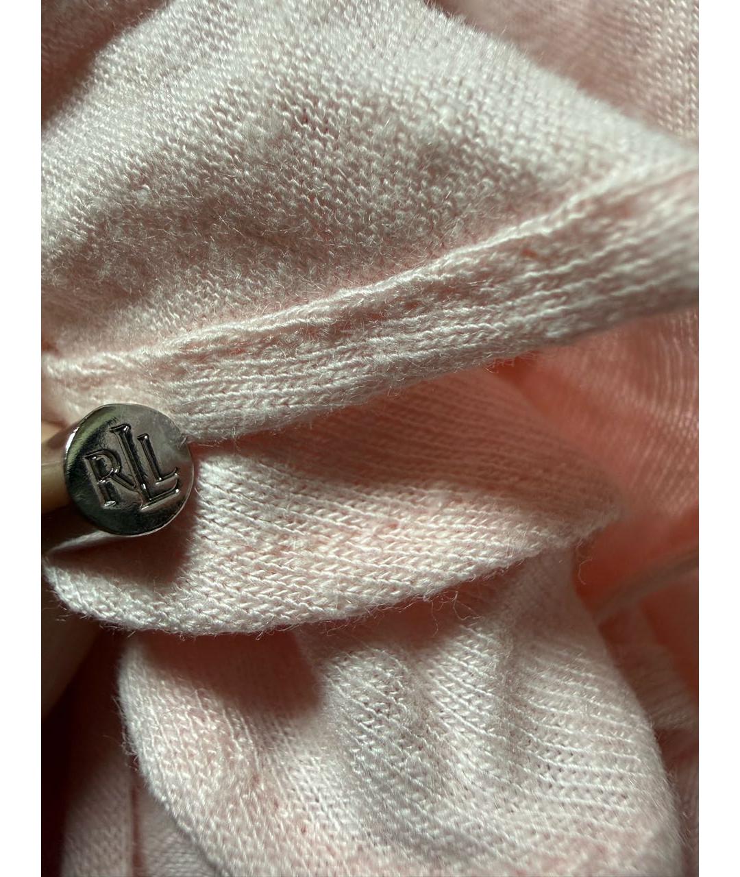 RALPH LAUREN Розовая футболка, фото 4