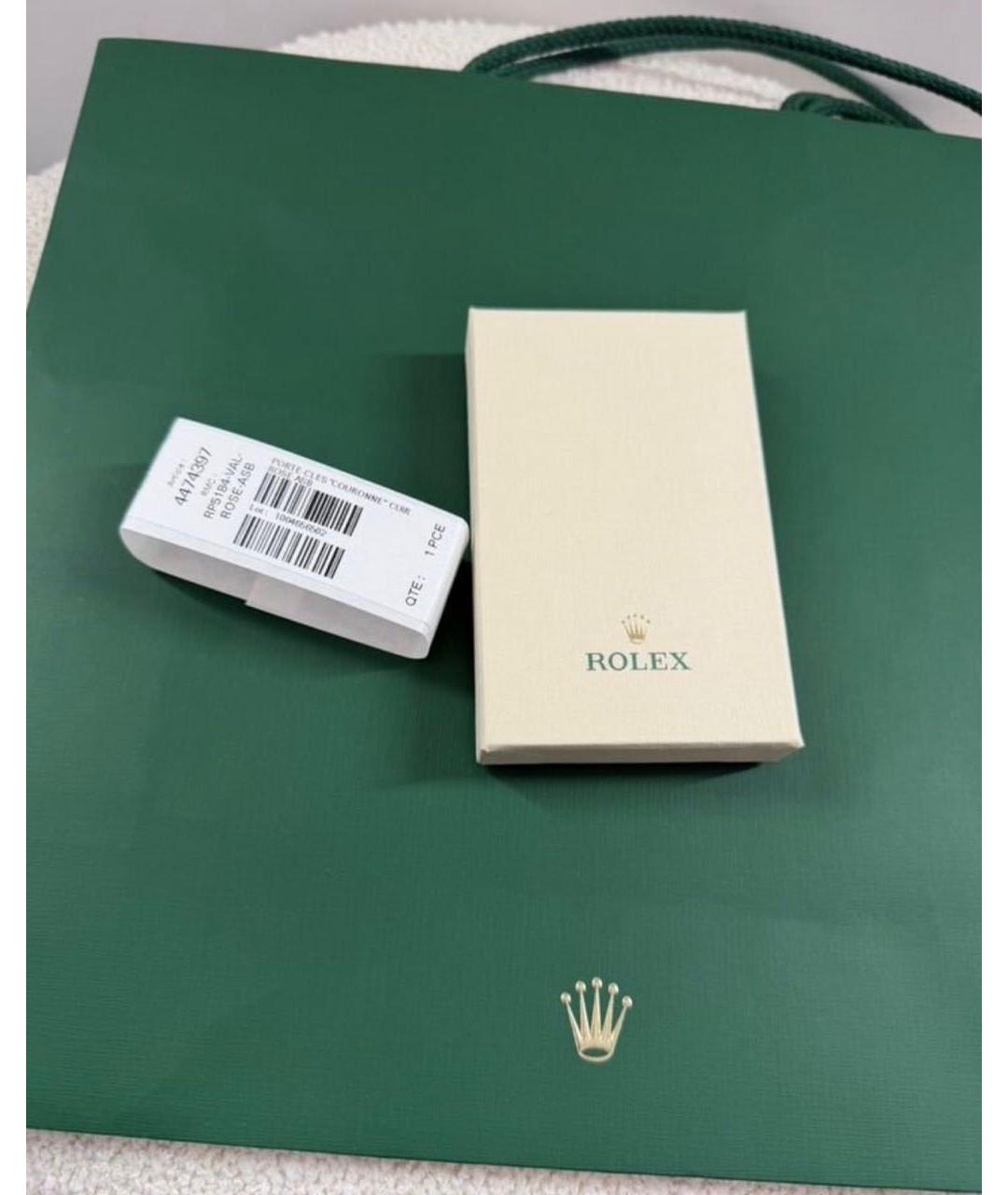 ROLEX Розовый брелок, фото 6