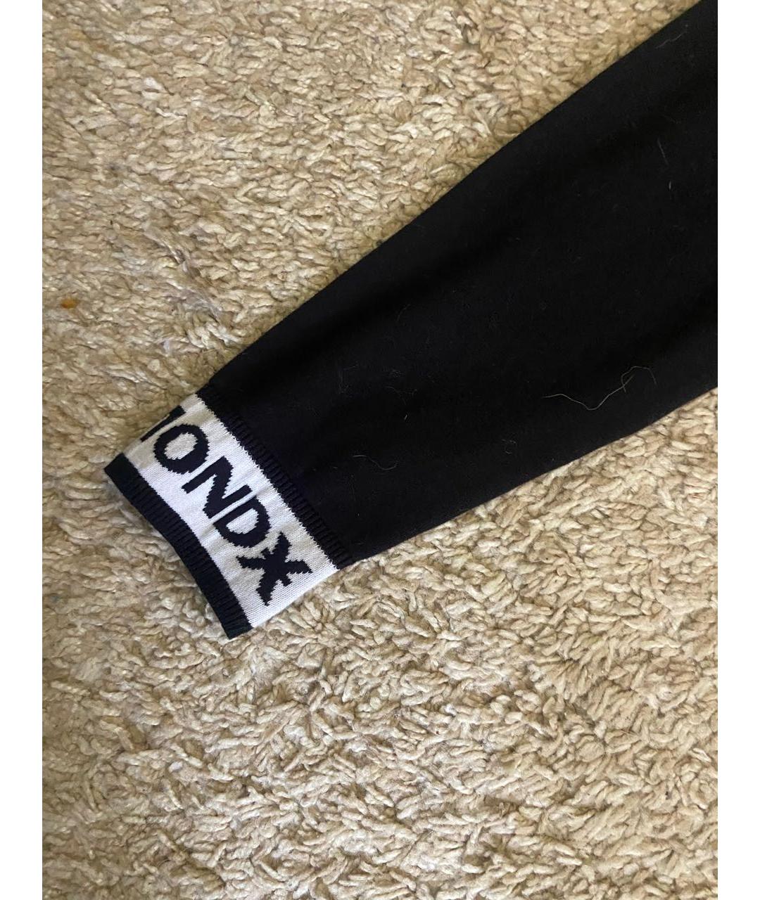 JOHN RICHMOND Черный хлопковый джемпер / свитер, фото 5