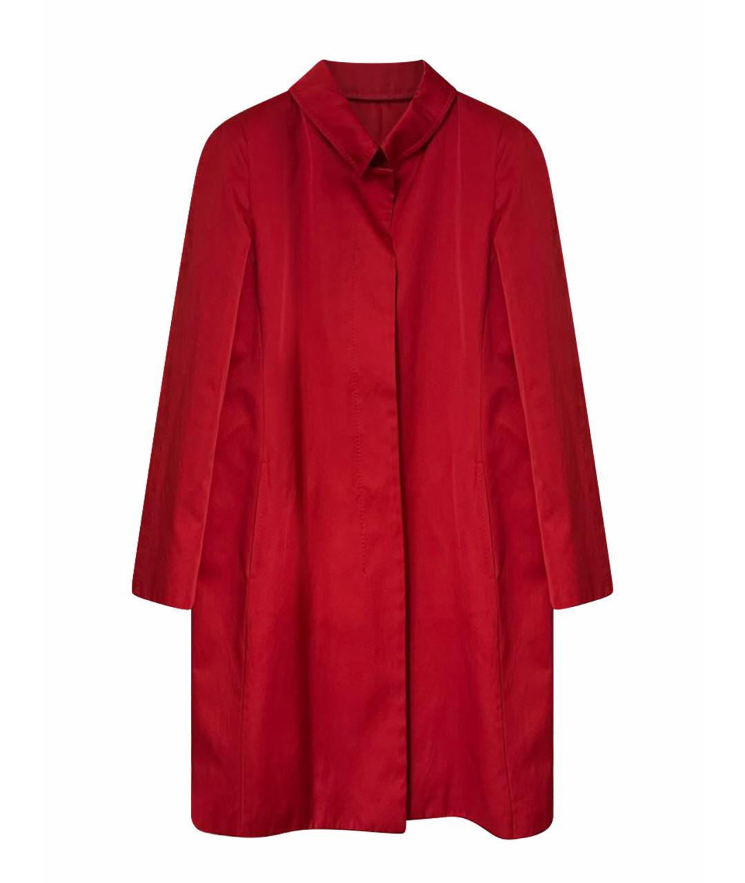 MAX MARA STUDIO Красный тренч/плащ, фото 1