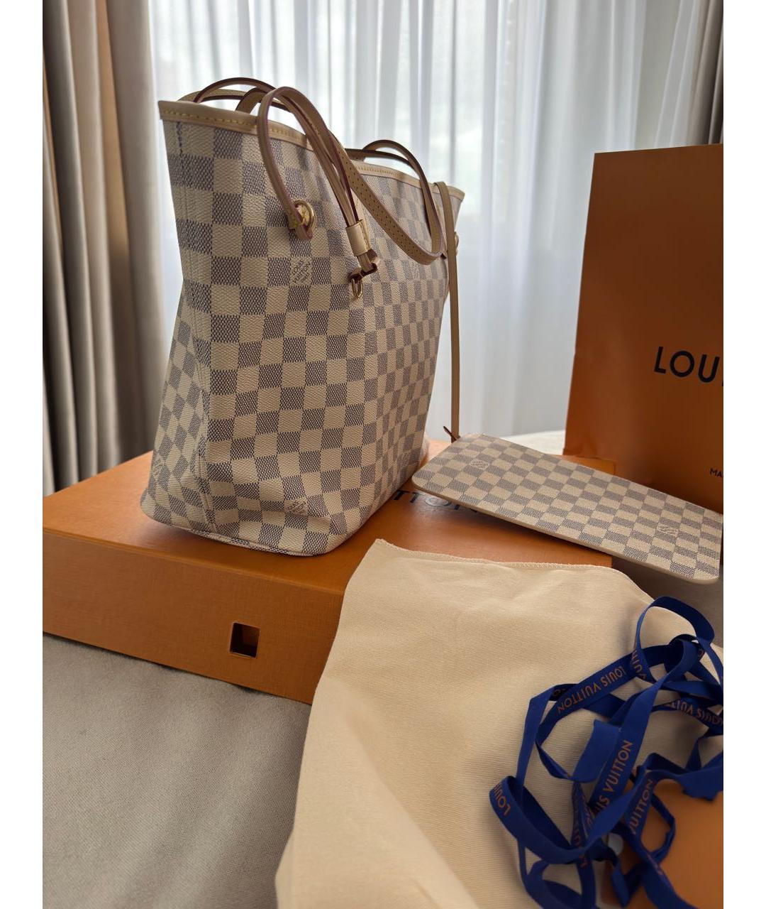 LOUIS VUITTON Бежевая сумка тоут, фото 2